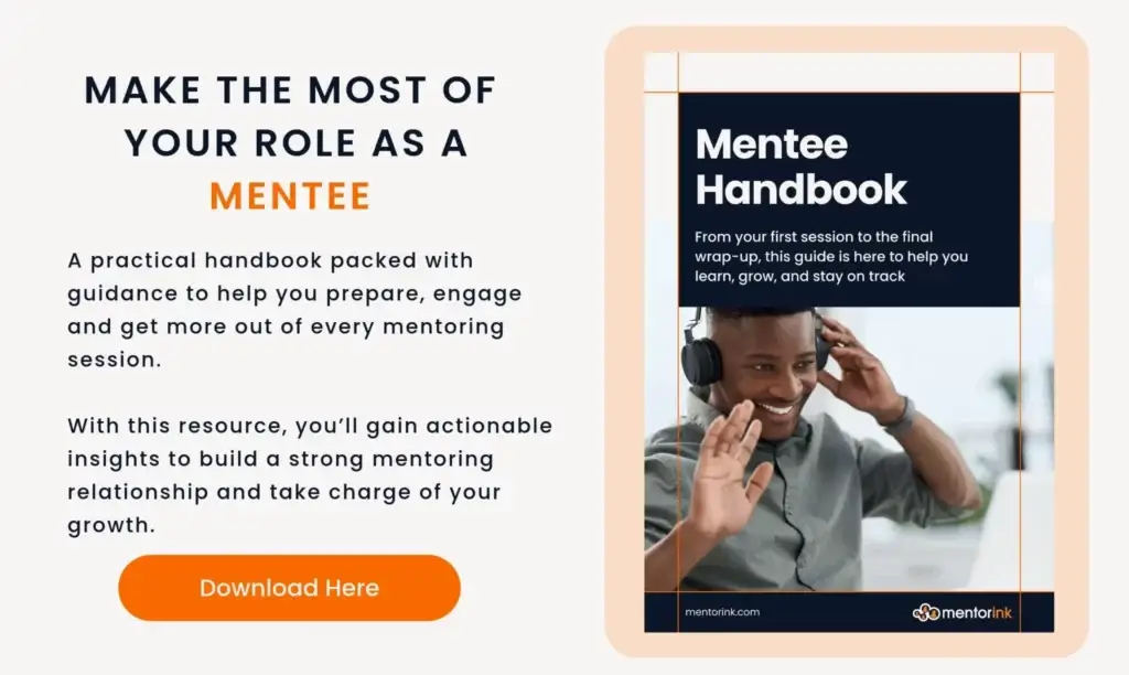 mentee handbook, mentee guide
