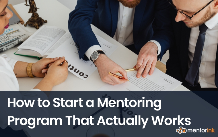 how to start a mentoring program, how to design a mentoring program, starting a mentoring program, designing a mentoring
